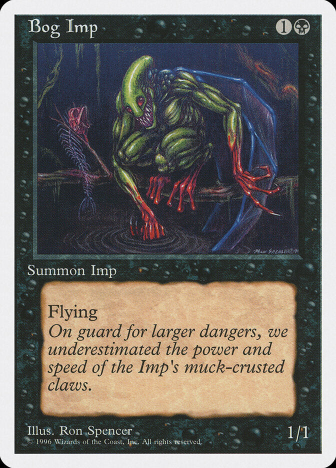 Diabrete do Pântano / Bog Imp - Magic: The Gathering - MoxLand