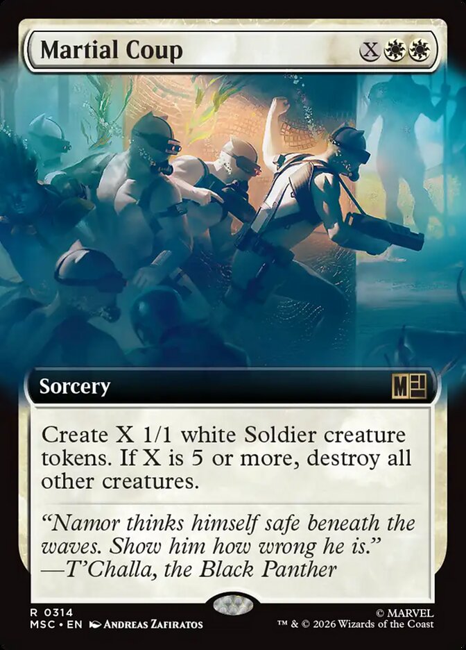 Golpe Marcial / Martial Coup - Magic: The Gathering - MoxLand