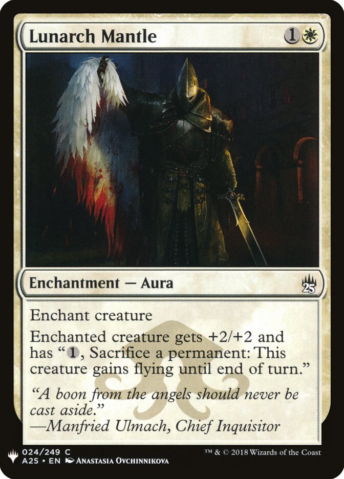 Manto do Lunarca / Lunarch Mantle - Magic: The Gathering - MoxLand