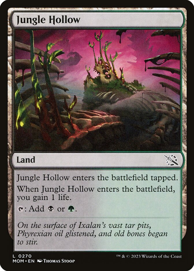 Clareira na Selva / Jungle Hollow - Magic: The Gathering - MoxLand