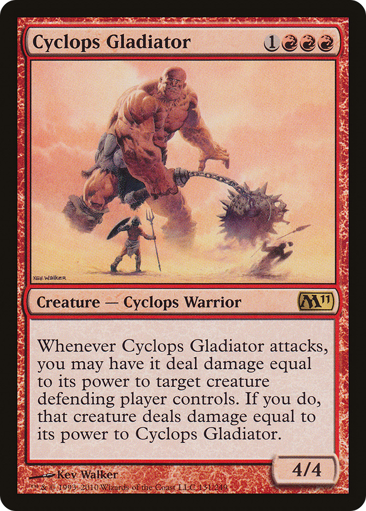 Gladiador Ciclope / Cyclops Gladiator - Magic: The Gathering - MoxLand