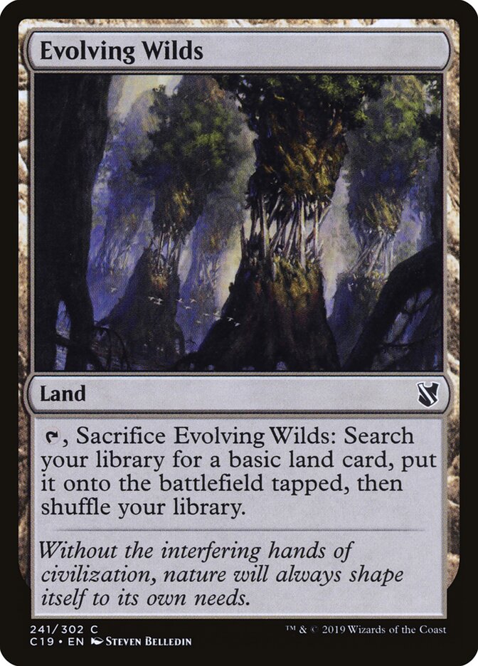 Terras em Desenvolvimento / Evolving Wilds - Magic: The Gathering - MoxLand