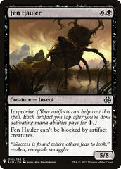 Rebocador dos Charcos / Fen Hauler - Magic: The Gathering - MoxLand