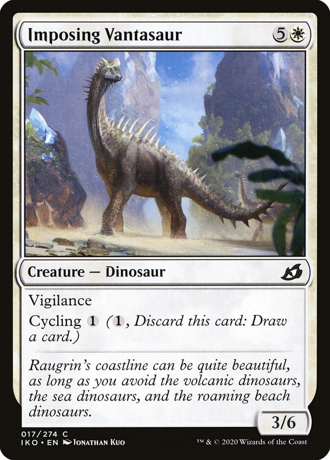 Vantassauro Imponente / Imposing Vantasaur - Magic: The Gathering - MoxLand