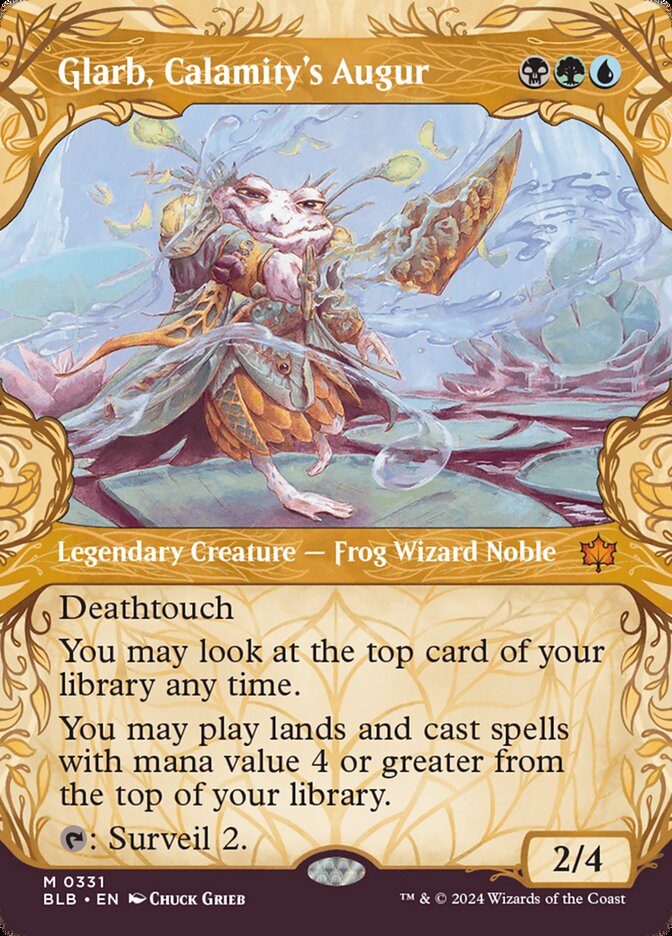 Glarb, Áugure da Calamidade / Glarb, Calamity's Augur - Magic: The Gathering - MoxLand