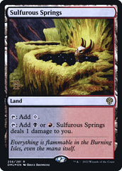Fontes Sulfurosas / Sulfurous Springs - Magic: The Gathering - MoxLand