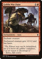 Pintura de Guerra Goblin / Goblin War Paint - Magic: The Gathering - MoxLand