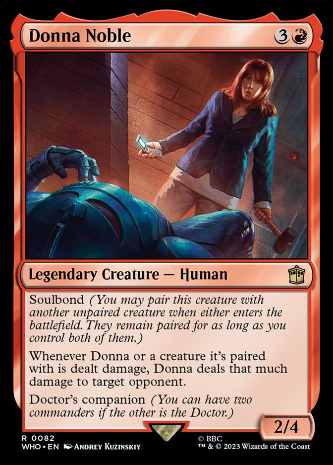 Donna Noble - Magic: The Gathering - MoxLand