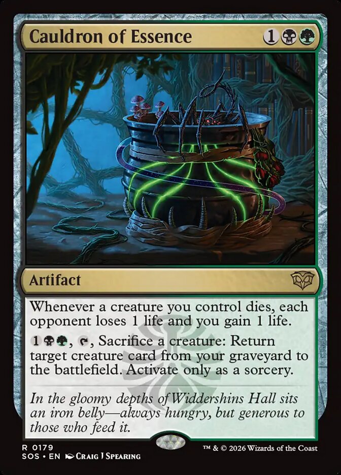 Cauldron of Essence - Magic: The Gathering - MoxLand