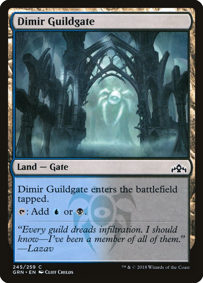 Portão da Guilda Dimir / Dimir Guildgate - Magic: The Gathering - MoxLand