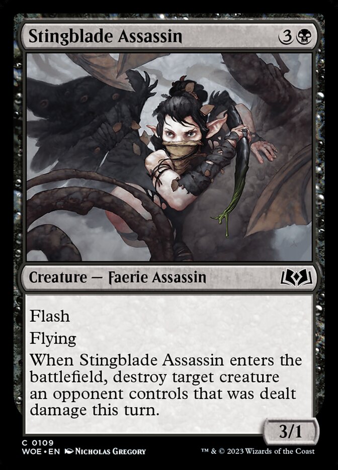 Assassino da Lâmina-ferrão / Stingblade Assassin - Magic: The Gathering - MoxLand