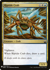 Caranguejo de Rebentação / Riptide Crab - Magic: The Gathering - MoxLand