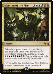 Reunião dos Cinco / Meeting of the Five - Magic: The Gathering - MoxLand