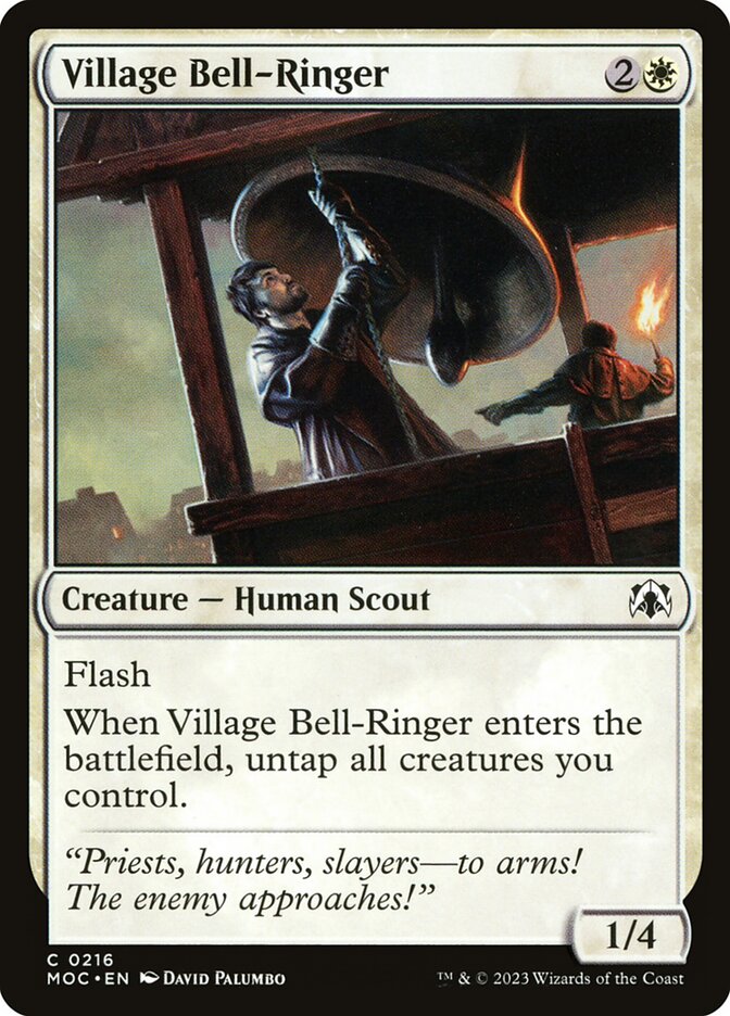 Sineiro da Aldeia / Village Bell-Ringer - Magic: The Gathering - MoxLand