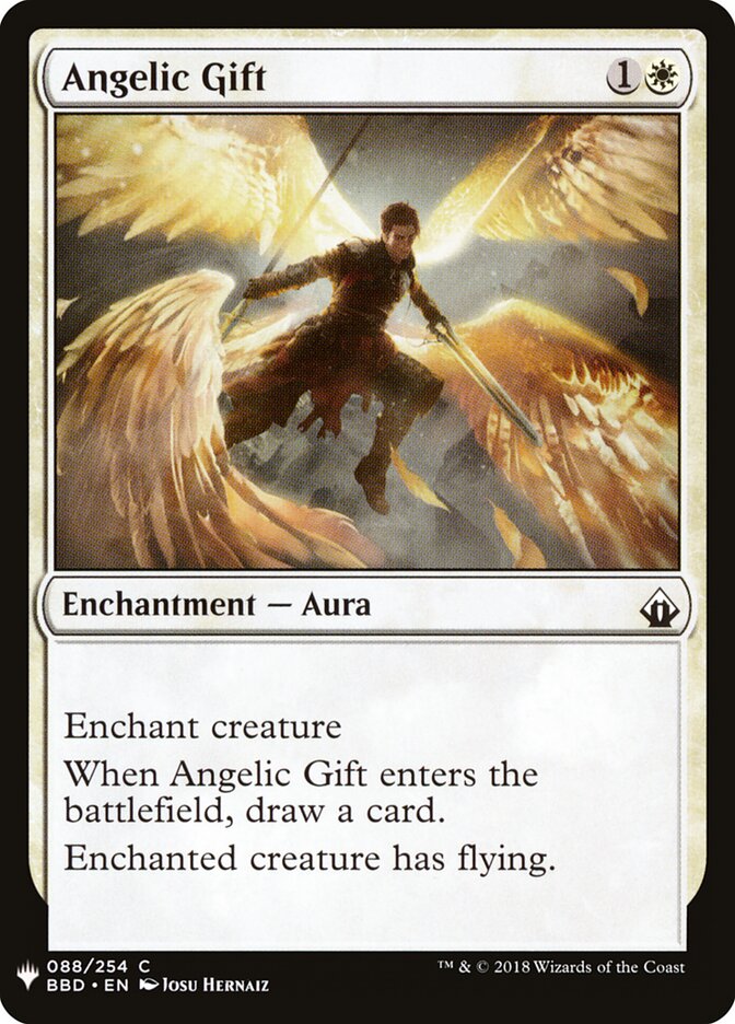 Dádiva Angelical / Angelic Gift - Magic: The Gathering - MoxLand
