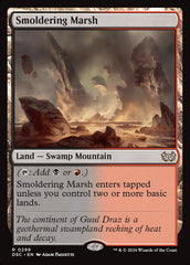 Pântano Ardente / Smoldering Marsh - Magic: The Gathering - MoxLand