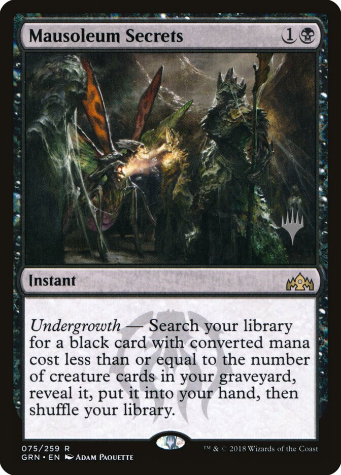 Segredos do Mausoléu / Mausoleum Secrets - Magic: The Gathering - MoxLand