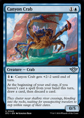 Caranguejo do Cânion / Canyon Crab - Magic: The Gathering - MoxLand
