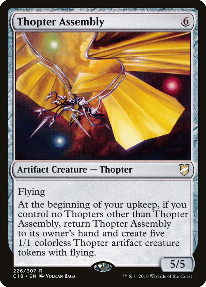 Montagem de Tóptero / Thopter Assembly - Magic: The Gathering - MoxLand