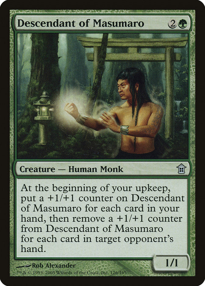 Descendente de Masumaro / Descendant of Masumaro - Magic: The Gathering - MoxLand