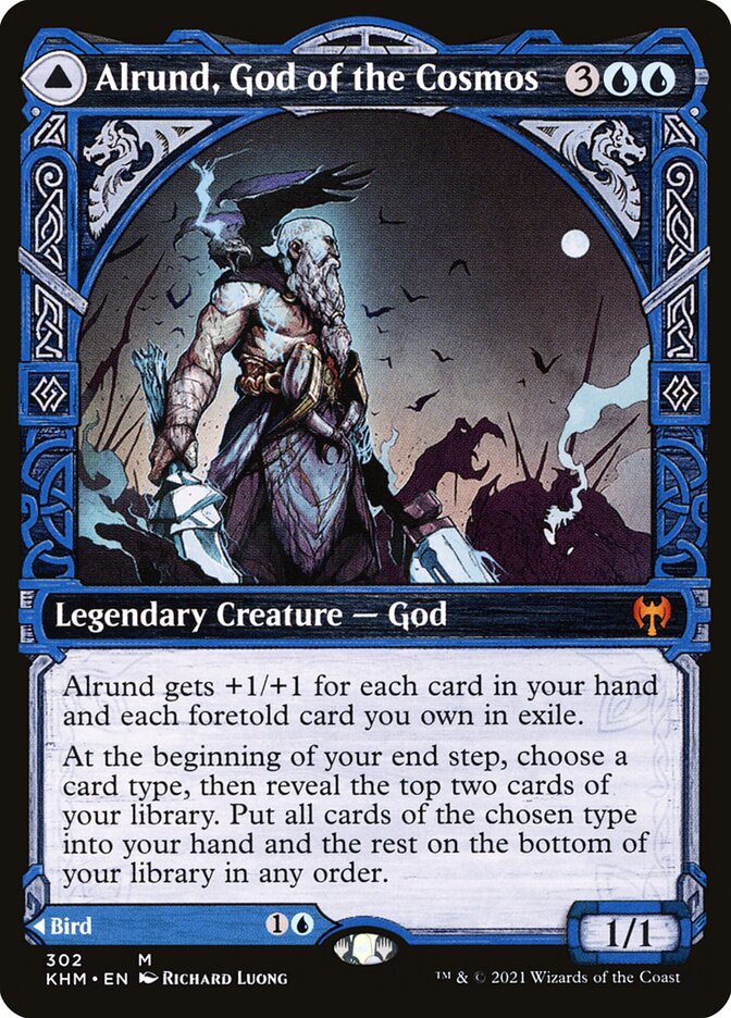 Alrund, Deus do Cosmos / Alrund, God of the Cosmos - Magic: The Gathering - MoxLand