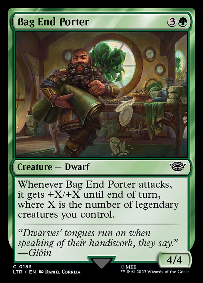 Carregador de Bolsão / Bag End Porter - Magic: The Gathering - MoxLand