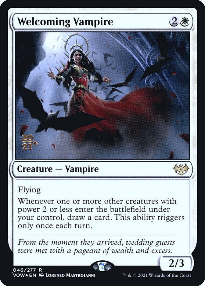 Vampira da Recepção / Welcoming Vampire - Magic: The Gathering - MoxLand