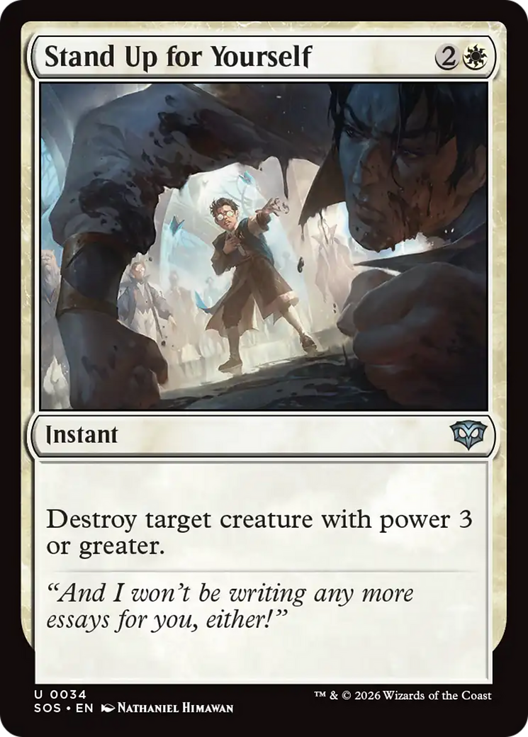 Stand Up for Yourself - Magic: The Gathering - MoxLand