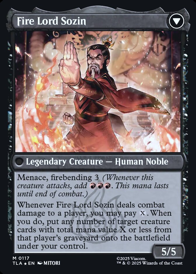 The Rise of Sozin - Magic: The Gathering - MoxLand