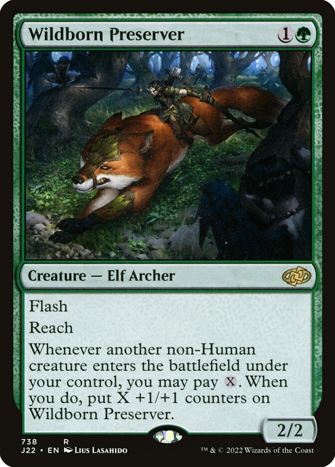 Preservador Silvonato / Wildborn Preserver - Magic: The Gathering - MoxLand