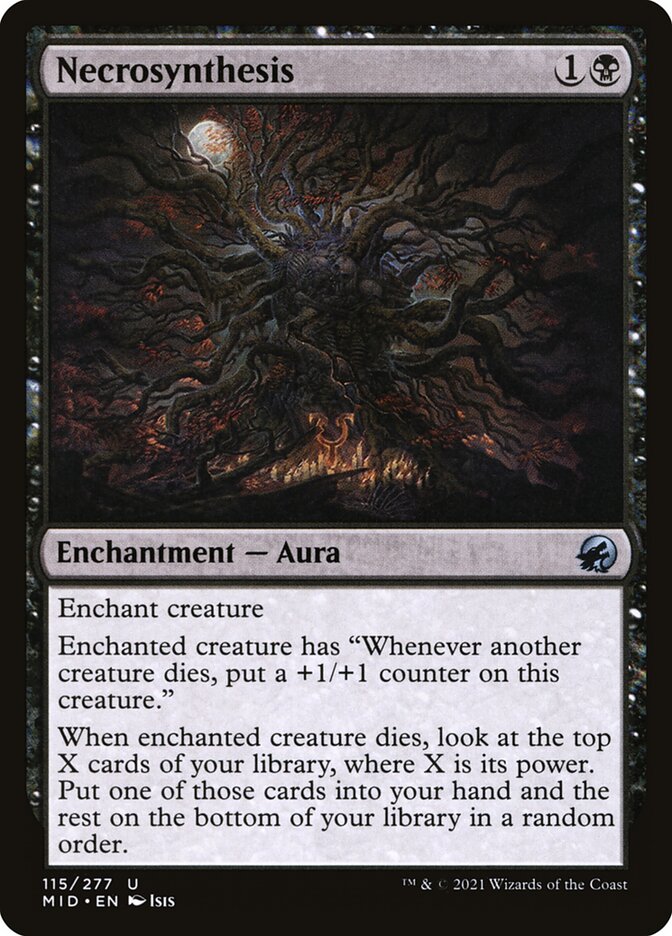 Necrossíntese / Necrosynthesis - Magic: The Gathering - MoxLand