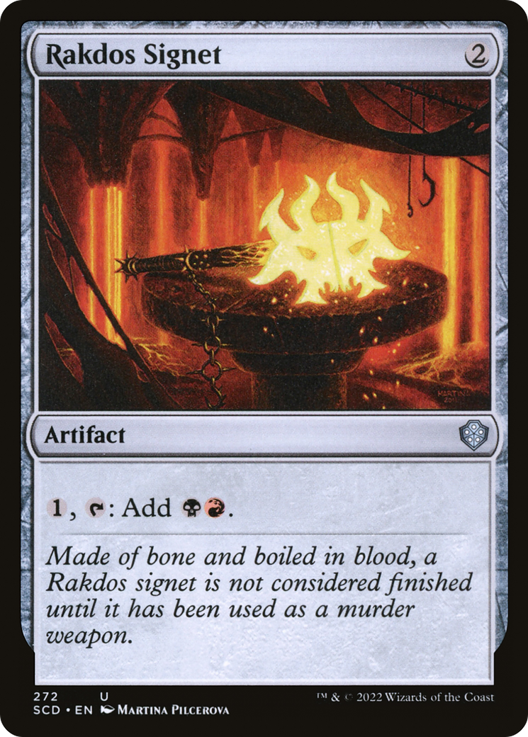 Sinete Rakdos / Rakdos Signet - Magic: The Gathering - MoxLand