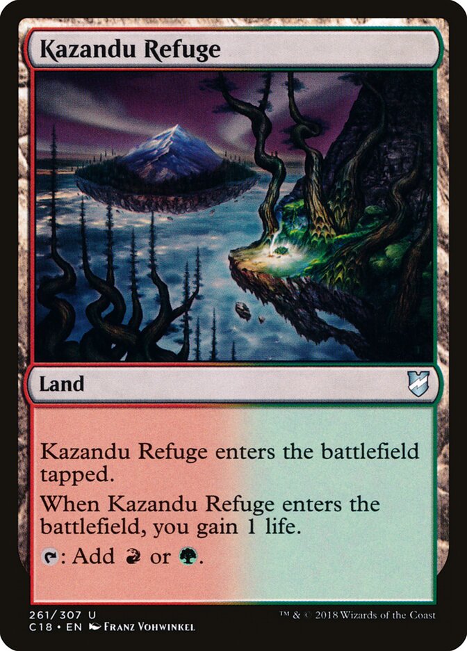 Refúgio de Kazandu / Kazandu Refuge - Magic: The Gathering - MoxLand