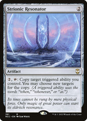 Ressonador Estriônico / Strionic Resonator - Magic: The Gathering - MoxLand