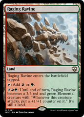 Ravina Enfurecida / Raging Ravine - Magic: The Gathering - MoxLand