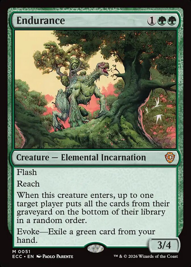 Resistência / Endurance - Magic: The Gathering - MoxLand