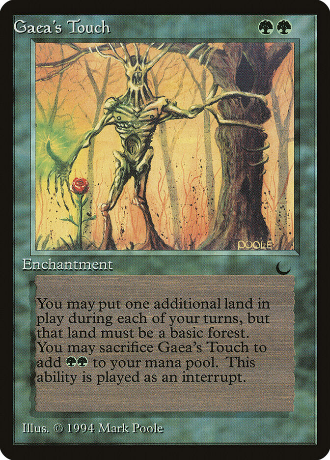 Gaea's Touch - Magic: The Gathering - MoxLand