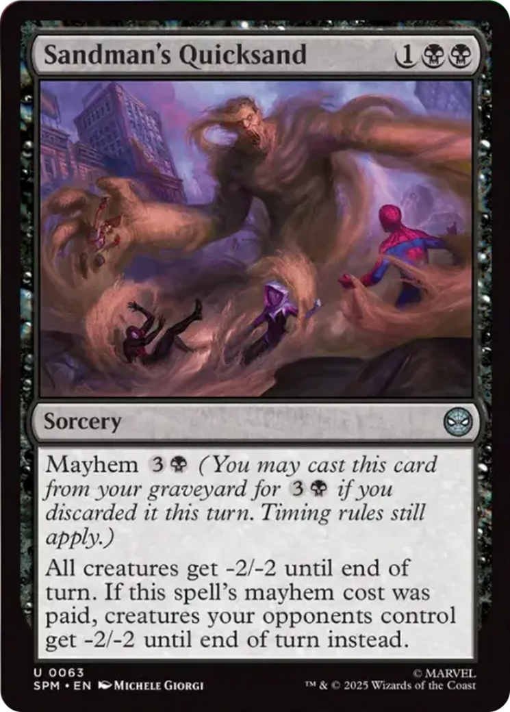 Sandman's Quicksand - Magic: The Gathering - MoxLand