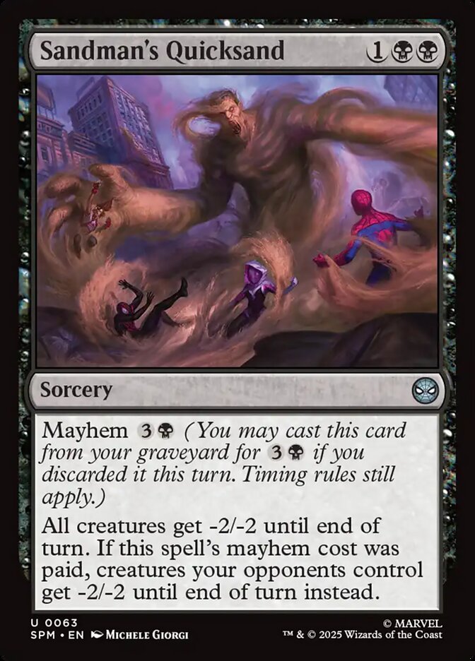 Sandman's Quicksand - Magic: The Gathering - MoxLand