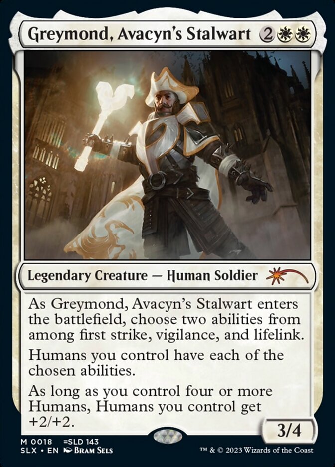 Greymond, Avacyn's Stalwart - Magic: The Gathering - MoxLand