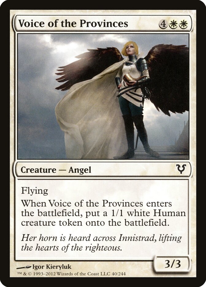 Voz das Províncias / Voice of the Provinces - Magic: The Gathering - MoxLand