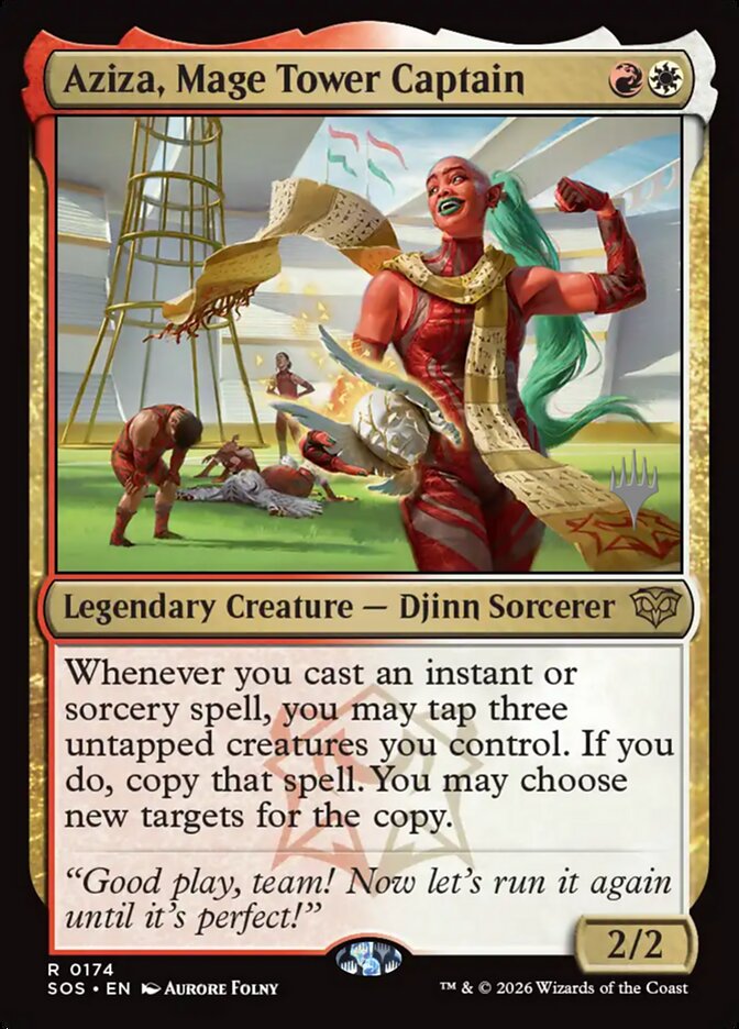 Aziza, Mage Tower Captain - Magic: The Gathering - MoxLand