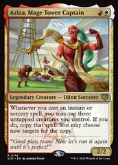 Aziza, Mage Tower Captain - Magic: The Gathering - MoxLand