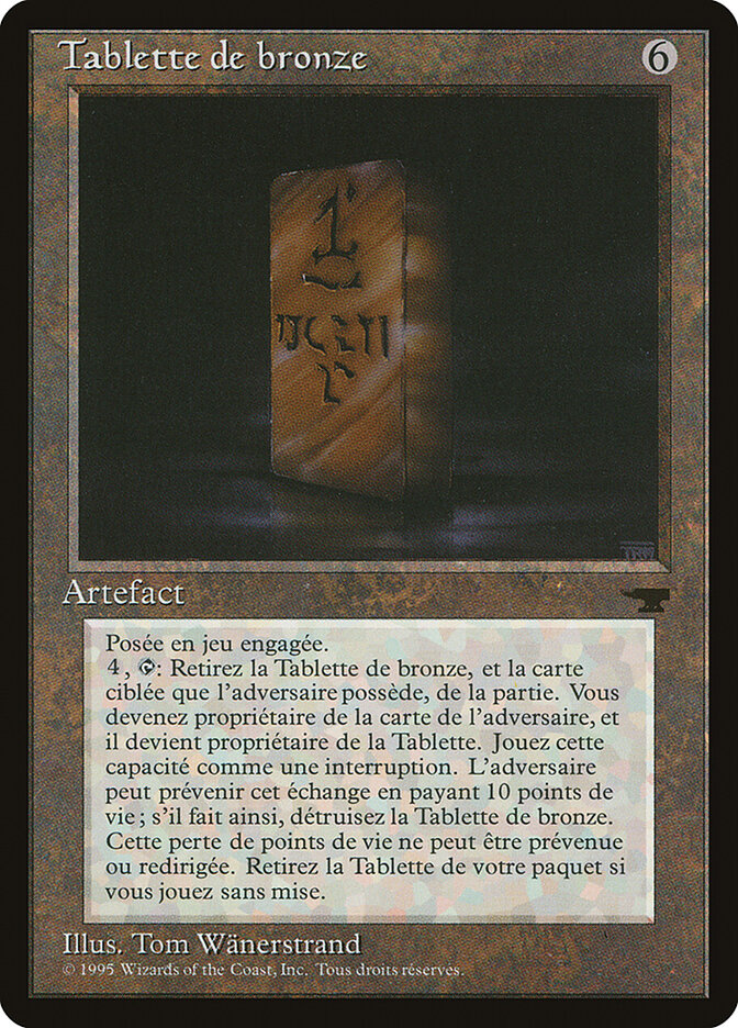 Bronze Tablet - Magic: The Gathering - MoxLand