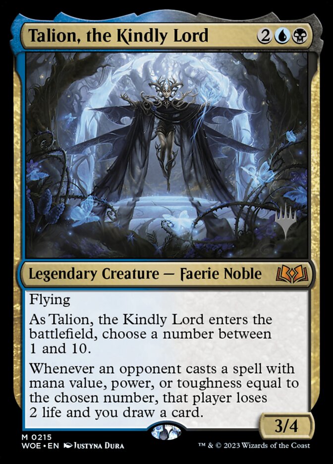 Talion, o Lorde Gentil / Talion, the Kindly Lord - Magic: The Gathering - MoxLand