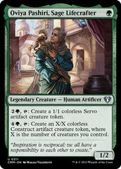 Oviya Pashiri, Sábia Vivideira / Oviya Pashiri, Sage Lifecrafter - Magic: The Gathering - MoxLand