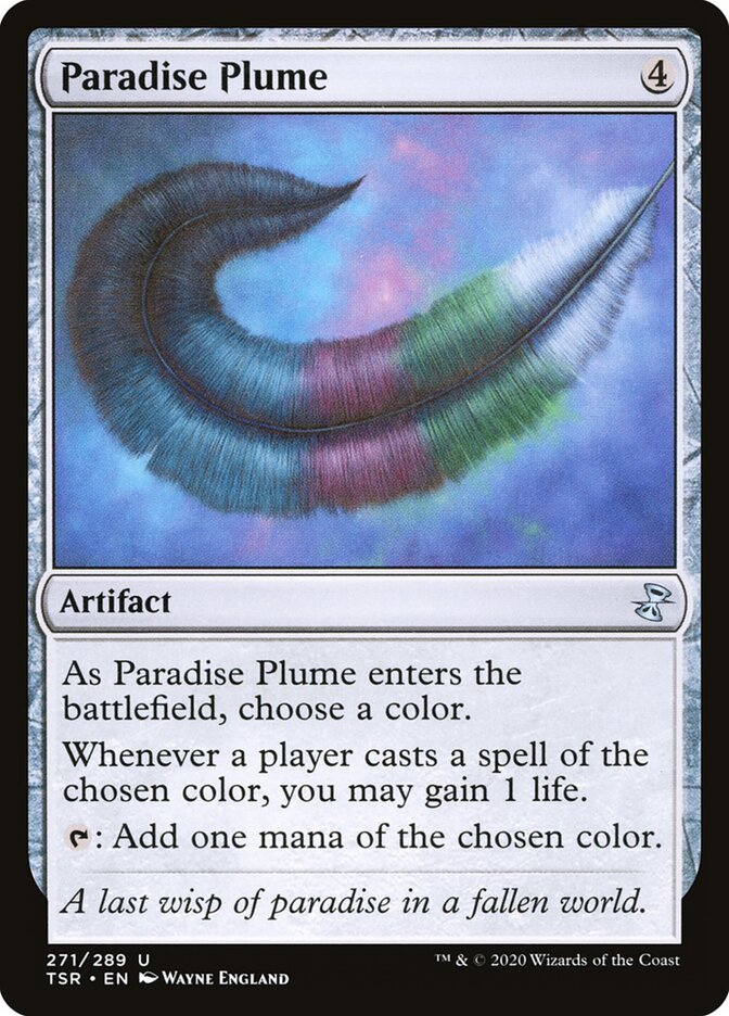 Pluma do Paraíso / Paradise Plume - Magic: The Gathering - MoxLand