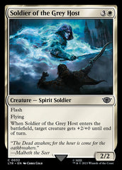 Soldado da Hoste Cinzenta / Soldier of the Grey Host - Magic: The Gathering - MoxLand