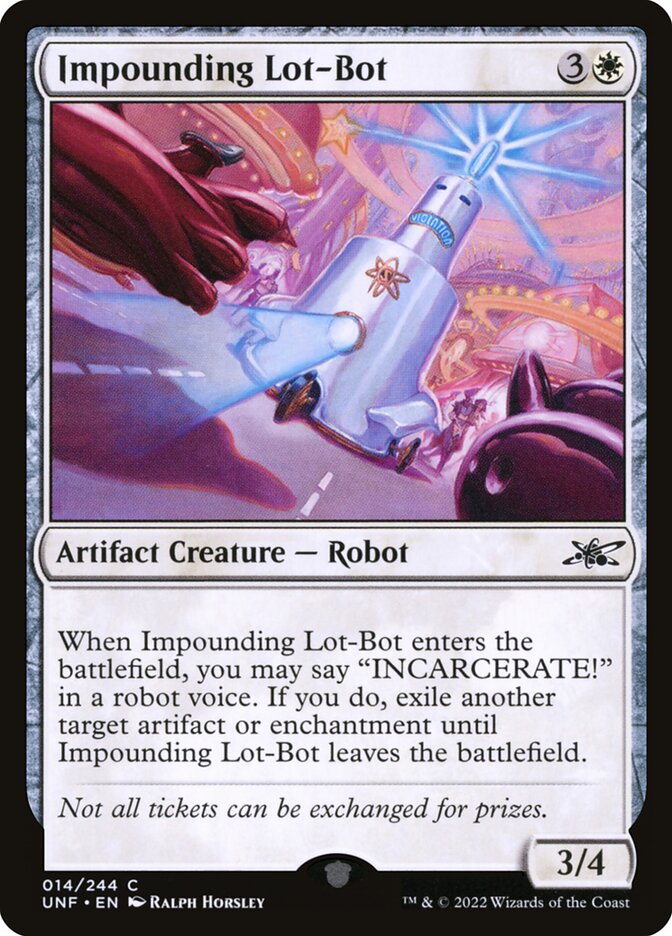 Impounding Lot-Bot - Magic: The Gathering - MoxLand