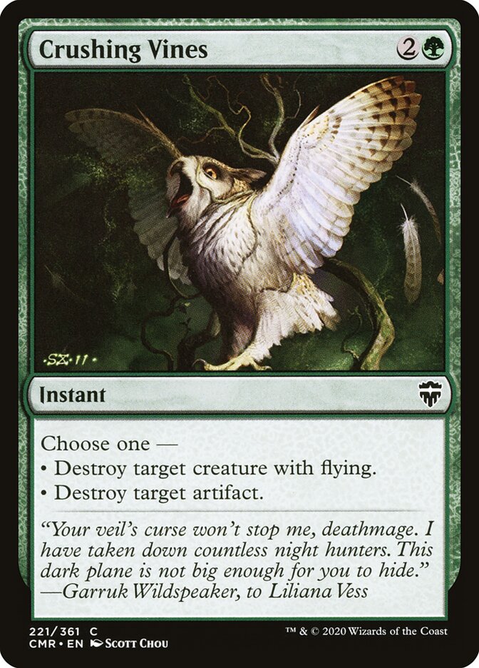 Trepadeira Esmagadora / Crushing Vines - Magic: The Gathering - MoxLand